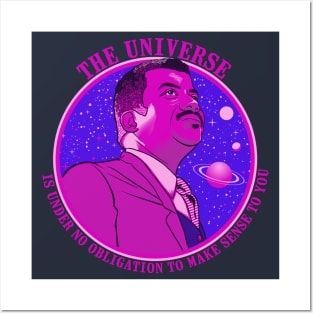 The Universe - Nerdy Science NDGT Neil Tyson Quote Shirt Posters and Art